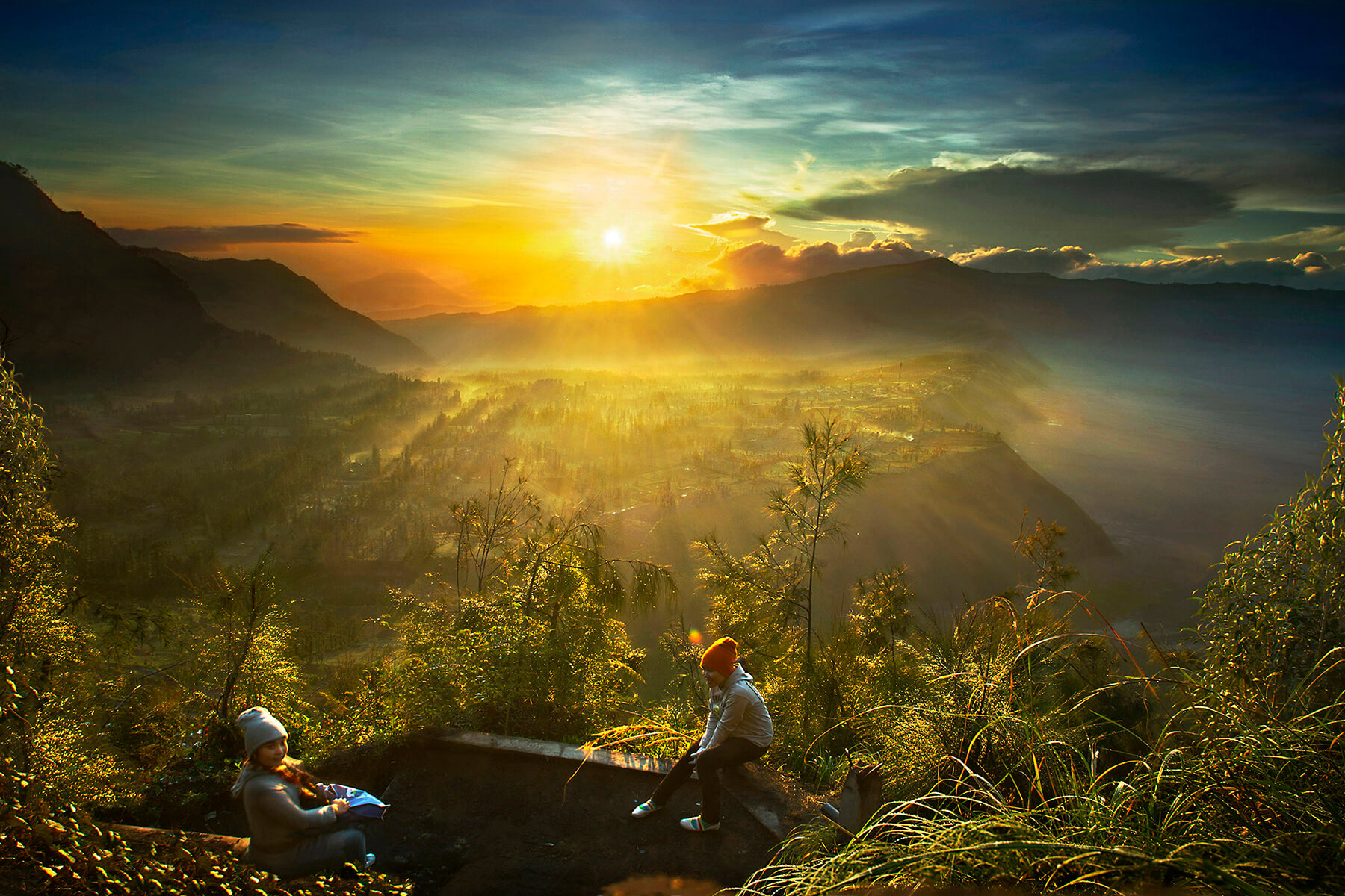 Sunrise at Mt Bromo