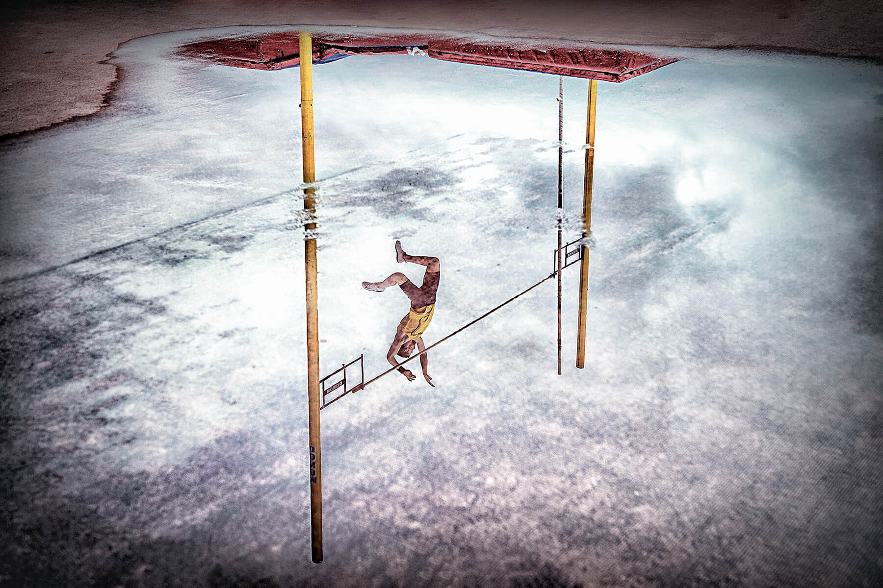 Sports - Reflection Pole Vault