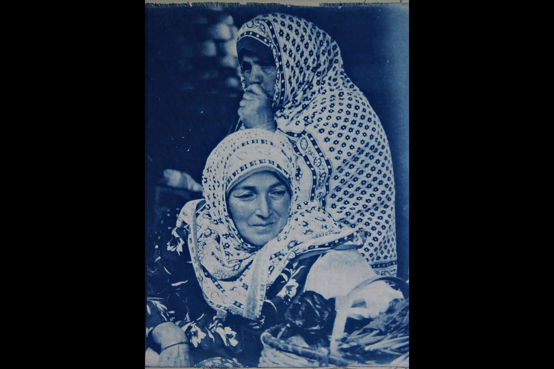 14 - Geleneksel Cyanotype Patiska Üzerine